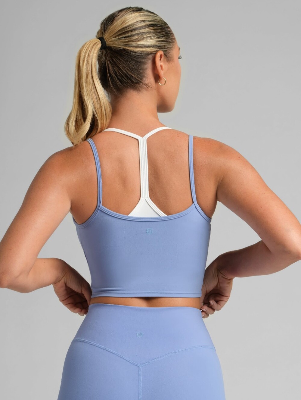 WORN ONCE Comfrt ComfrtCore™ Double Layer Crop Tank - Allure